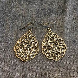 Dangly Gold Earrings
